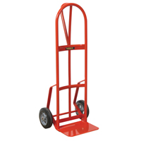 Diable avec plaque avant renforc&eacute;e - 126DRN-HB, Prise En P, Acier, Hauteur de 51", Capacit&eacute; 800 lb Helyx Safety & Industrial Supplies