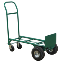 Diable convertible &eacute;conomique Greenline, Acier, Capacit&eacute; 600 lb Helyx Safety & Industrial Supplies