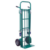 Diable transformable &eacute;conomique Greenline - E-CON, Acier, Capacit&eacute; 800 lb Helyx Safety & Industrial Supplies