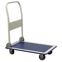 Chariot &agrave; plateforme avec poign&eacute;e pliante, Acier, 440 lb, 29" lo x 19" la, Hauteur 32-1/2" Helyx Safety & Industrial Supplies