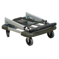 Chariot &agrave; plateforme t&eacute;l&eacute;pliante, Aluminium, 330 lb, 29-1/2" lo x 17-1/2" la, Hauteur 36-1/2" Helyx Safety & Industrial Supplies