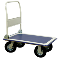 Chariot &agrave; plateforme avec poign&eacute;e pliante, Acier, 660 lb, 35" lo x 23" la, Hauteur 43,5" Helyx Safety & Industrial Supplies