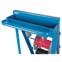 Chariot portatif pour mat&eacute;riaux bobin&eacute;s, Acier, 4 Montants, 24-1/2" la x 49" h x 23" p, Capacit&eacute; de 400 lb Helyx Safety & Industrial Supplies