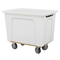 Box Truck, White Polyethylene, 35" L x 24" W x 30" H, 10 cu. Ft. Volume, 450 lbs. Capacity Helyx Safety & Industrial Supplies
