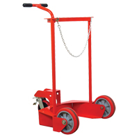 Grand chariot LCC pour bouteille de gaz liquide, Roues Polyur&eacute;thane, Base de 20" la x 20" p, 1000 lb Helyx Safety & Industrial Supplies