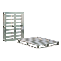 Palette &agrave; cadre tubulaire en aluminium 4 c&ocirc;t&eacute;s Helyx Safety & Industrial Supplies