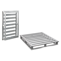 Palette &agrave; cadre tubulaire en aluminium 4 c&ocirc;t&eacute;s Helyx Safety & Industrial Supplies