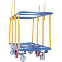 Horizontal Panel Cart, 63-7/16" x 28-1/2" x 40-15/16", 2000 lbs. Capacity Helyx Safety & Industrial Supplies