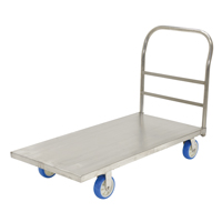 Platform Truck, 48" L x 24" W, 2000 lbs. Capacity, Polyurethane Casters Helyx Safety & Industrial Supplies