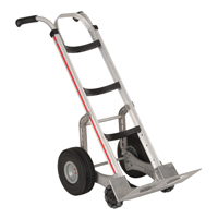 Diable autostabilisant, Prise Double, Aluminium, Hauteur de 55'', Capacit&eacute; 500 lb Helyx Safety & Industrial Supplies