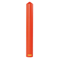 Smooth Bollard Cover, 4" Dia. x 56" L, Red Helyx Safety & Industrial Supplies