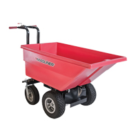 Chariot &agrave; bascule motoris&eacute;, Capacit&eacute; 6 cu.ft., 40" h x 25" la x 56" p Helyx Safety & Industrial Supplies