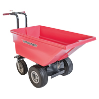 Chariot &agrave; bascule motoris&eacute;, Capacit&eacute; 6 cu.ft., 40" h x 25" la x 56" p Helyx Safety & Industrial Supplies