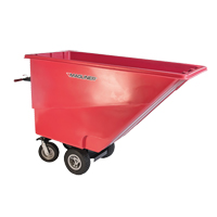 Chariot &agrave; bascule motoris&eacute;, Capacit&eacute; 27 cu. ft., 51" h x 81" la x 33" p Helyx Safety & Industrial Supplies