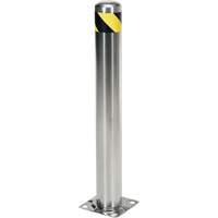 Butoir de s&eacute;curit&eacute;, Acier inoxydable, 36" h x 8" la, Argent Helyx Safety & Industrial Supplies