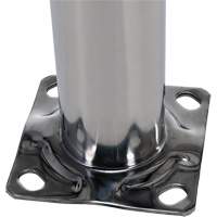 Butoir de s&eacute;curit&eacute;, Acier inoxydable, 36" h x 8" la, Argent Helyx Safety & Industrial Supplies