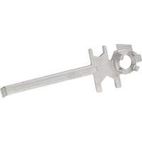 Cl&eacute; pour baril, Ouverture de 3/4"/2", Poign&eacute;e 9-1/2", Acier inoxydable Helyx Safety & Industrial Supplies