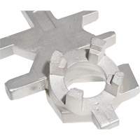 Cl&eacute; pour baril, Ouverture de 3/4"/2", Poign&eacute;e 9-1/2", Acier inoxydable Helyx Safety & Industrial Supplies