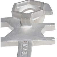 Cl&eacute; pour baril, Ouverture de 3/4"/2", Poign&eacute;e 9-1/2", Acier inoxydable Helyx Safety & Industrial Supplies