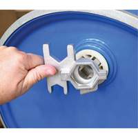 Cl&eacute; pour baril, Ouverture de 3/4"/2", Poign&eacute;e 9-1/2", Acier inoxydable Helyx Safety & Industrial Supplies