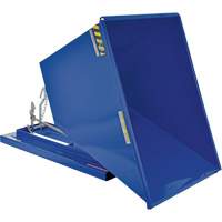Conteneur autobasculeur, Acier, 1 vg³, Bleu Helyx Safety & Industrial Supplies