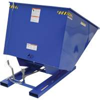 Conteneur autobasculeur, Acier, 2 vg³, Bleu Helyx Safety & Industrial Supplies