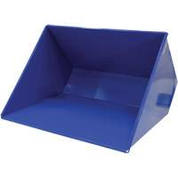 Conteneur autobasculeur, Acier, 3 vg³, Bleu Helyx Safety & Industrial Supplies