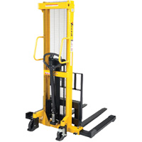 Gerbeur hydraulique manuel, Fonctionnement Pompe manuelle, Capacit&eacute; 2000 lb, Lev&eacute;e max 35" Helyx Safety & Industrial Supplies