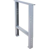 Industrial Duty Leg for Workbench, Steel, 24" D x 34" H, Single Helyx Safety & Industrial Supplies