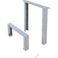 Industrial Duty Leg for Workbench, Steel, 24" D x 34" H, Single Helyx Safety & Industrial Supplies