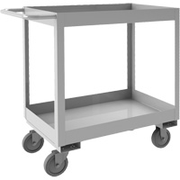 Chariot avec tablettes de calibre industriel, 2 Tiers, 16" la x 34" h x 36-7/16" p, Capacit&eacute; 600 lb Helyx Safety & Industrial Supplies