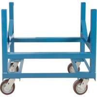 Pipe & Bar Cradle Truck, 24" L x 24" W x 34" H, 2500 lbs. Capacity, Polyurethane Wheels Helyx Safety & Industrial Supplies