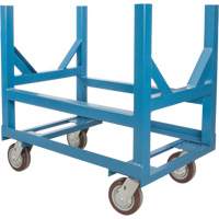 Pipe & Bar Cradle Truck, 24" L x 24" W x 34" H, 2500 lbs. Capacity, Polyurethane Wheels Helyx Safety & Industrial Supplies