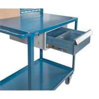 Chariot de service mobile, 2 Tiers, 24" la x 57" h x 40" p, Capacit&eacute; 1200 lb Helyx Safety & Industrial Supplies