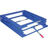Support de palette ajustable, 42-1/2" lo x 40" la, Capacit&eacute; 5000 lb Helyx Safety & Industrial Supplies