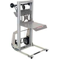 Appareil de levage portatif en aluminium, M&eacute;canisme Pompe au pied, Capacit&eacute; de 200 lb, Levage max de 61" Helyx Safety & Industrial Supplies