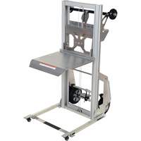 Appareil de levage portatif en aluminium, M&eacute;canisme Pompe au pied, Capacit&eacute; de 200 lb, Levage max de 61" Helyx Safety & Industrial Supplies