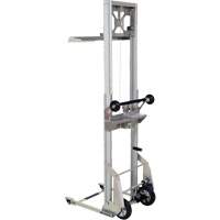 Appareil de levage portatif en aluminium, M&eacute;canisme Pompe au pied, Capacit&eacute; de 200 lb, Levage max de 61" Helyx Safety & Industrial Supplies