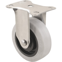 Roulette 2309, Fixe, 4" (101,6 mm), Gris Envirothane, 350 lb (158,8 kg) Helyx Safety & Industrial Supplies
