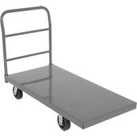 Platform Truck, 48" L x 24" W, 2000 lbs. Capacity, Rubber Casters Helyx Safety & Industrial Supplies