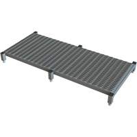Plateforme de travail en une &eacute;tape &agrave; hauteur r&eacute;glable, 24" la x 59" pr, Capacit&eacute; de 800 lb, Enti&egrave;rement soud&eacute; Helyx Safety & Industrial Supplies