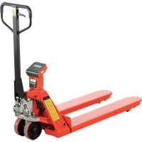 Transpalette avec balance et imprimante thermique Eco, 45" lo x 22,5" la, Capacit&eacute; de 4400 lb Helyx Safety & Industrial Supplies