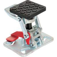 Verrou de plancher &agrave; hauteur ajustable pour service intense, 8" Hauteur rallong&eacute;e, 5-1/2" Hauteur r&eacute;tract&eacute;e, Acier Helyx Safety & Industrial Supplies