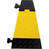 Protecteur de c&acirc;ble tourne-&agrave;-droite robuste Powerhouse, 5 canaux, 12" lo x 19,75" la x 2,25" h Helyx Safety & Industrial Supplies