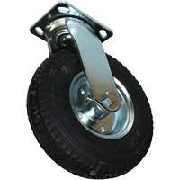 Roulette pneumatique pivotante pour chariot &agrave; plateforme Helyx Safety & Industrial Supplies