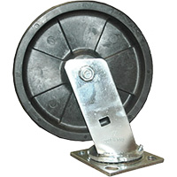 Roulette pivotante pour chariot &agrave; plateforme Helyx Safety & Industrial Supplies
