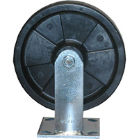 Roulette fixe pour chariot &agrave; plateforme Helyx Safety & Industrial Supplies