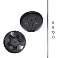 Cleaning Cart Wheel & Axle Kit Helyx Safety & Industrial Supplies