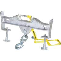 Crochet de levage &agrave; pivot double, Ouverture des fourches 7-1/4" x  2-1/2" Helyx Safety & Industrial Supplies