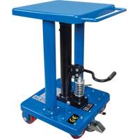 Table de travail hydraulique, 18'' lo x 18'' la, Acier, Capacit&eacute; 500 lb Helyx Safety & Industrial Supplies